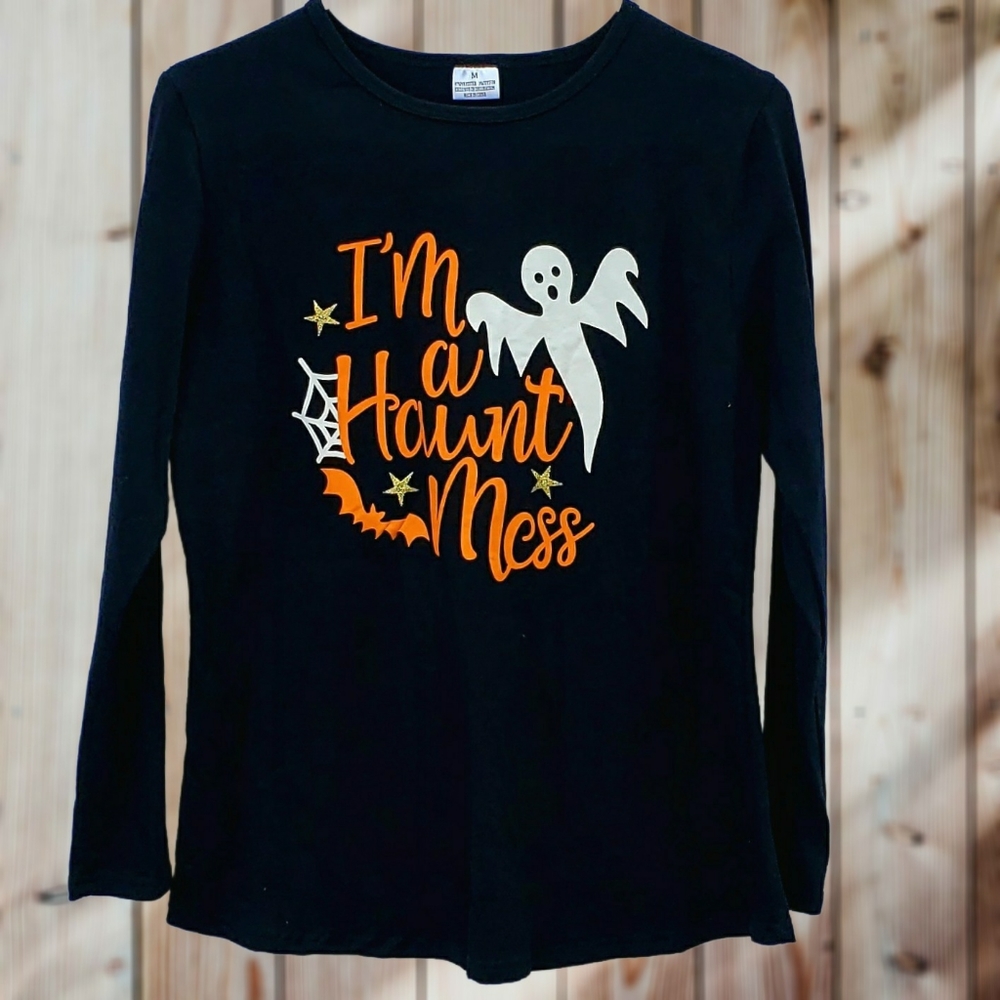Halloween Theme Long Sleeve Tee